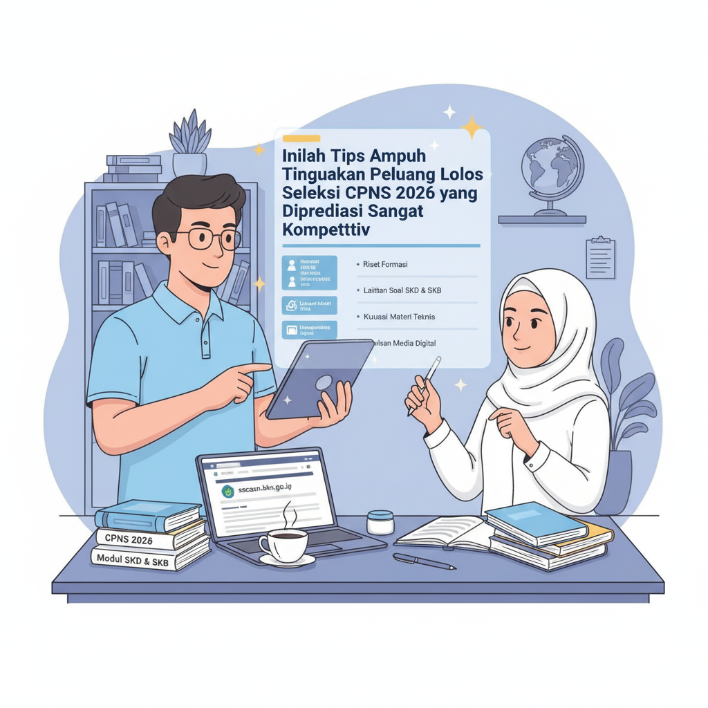 ILUSTRASI: Persiapan seleksi cpns