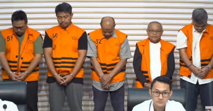 Lima tersangka korupsi PEN Situbondo