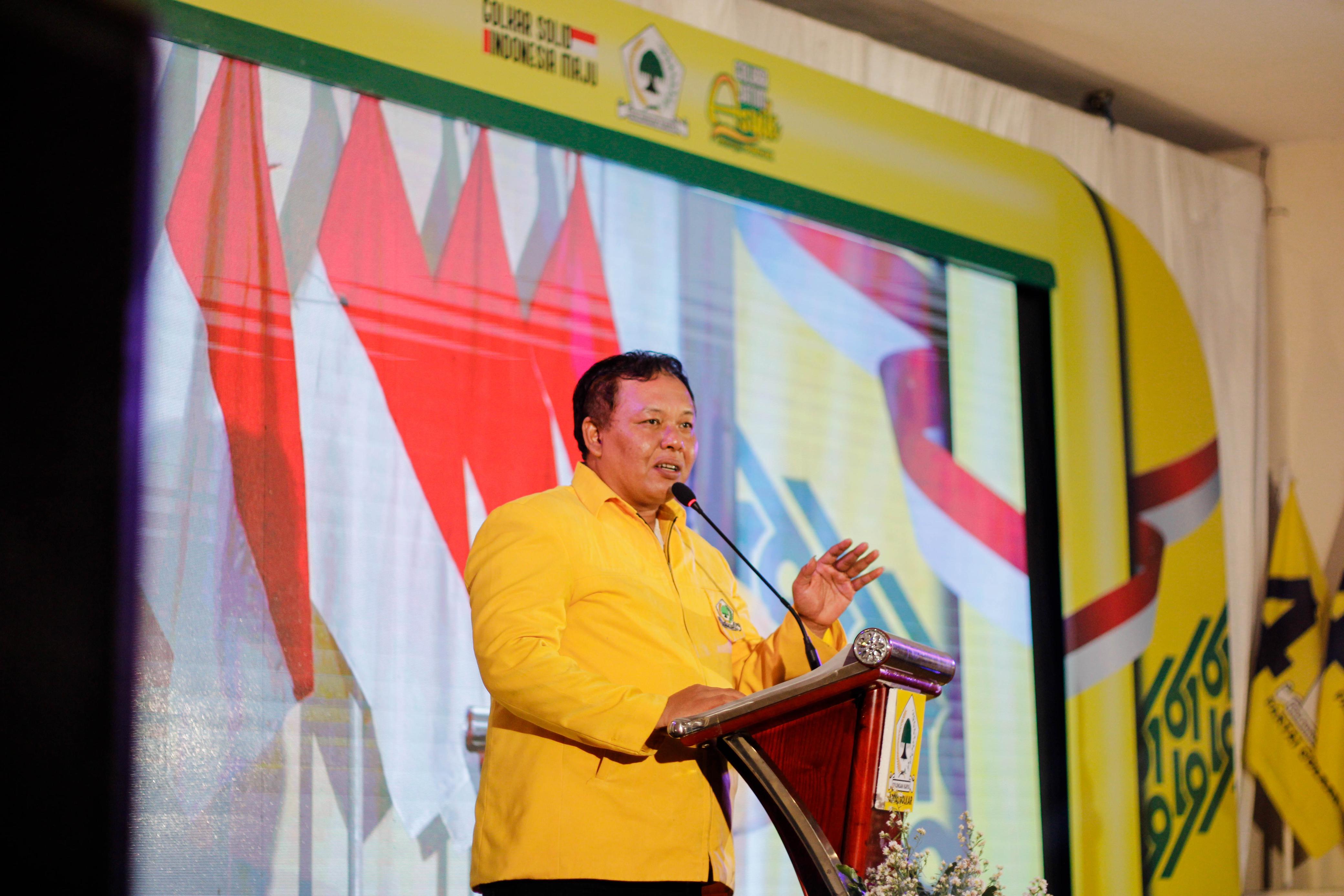 M. Heri Setiawan, Ketua DPD Partai Golkar Kabupaten Kediri.