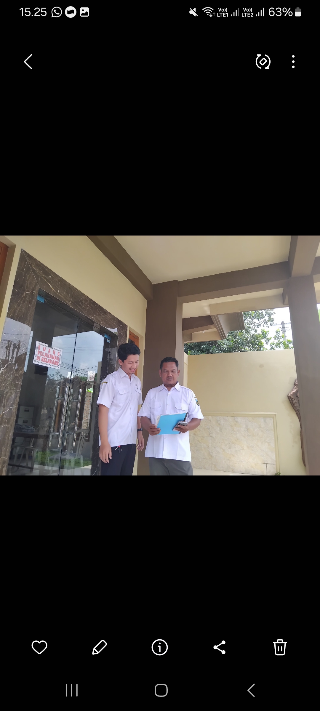 Perangkat Desa Pagu  koordinasi kegiatan sosialisasi bijak HP (Diana Yunita Sari)