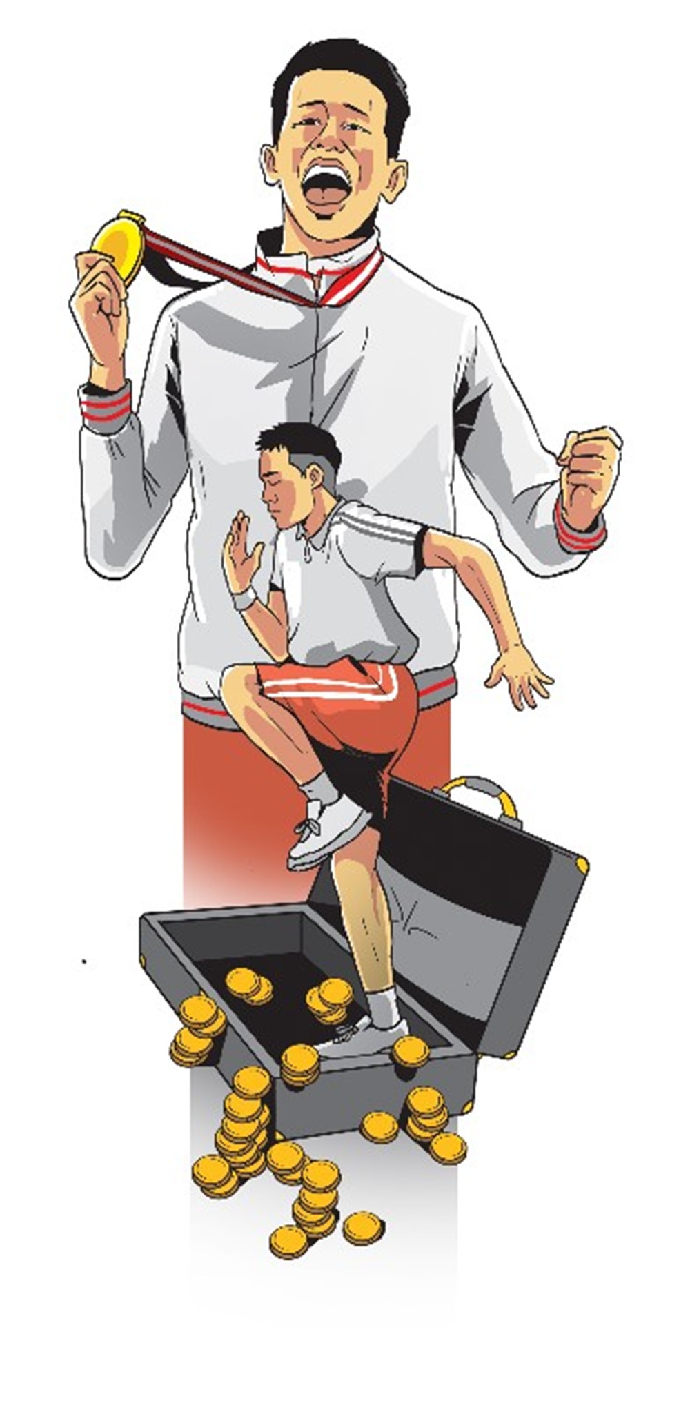 Ilustrasi Prestasi atlet Kota Kediri.
