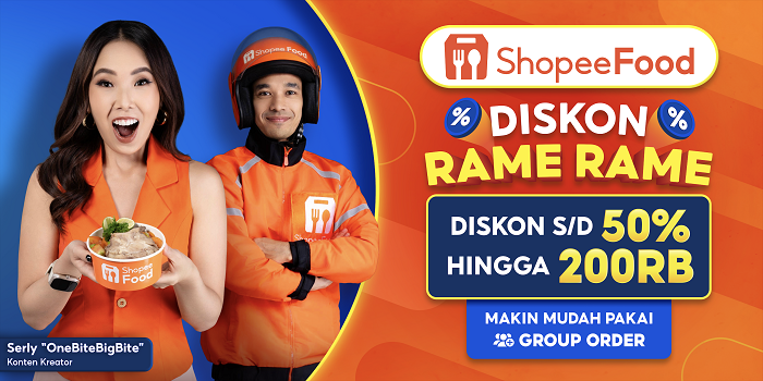Saksikan video digital Diskon Rame Rame ShopeeFood berkolaborasi  dengan Serly @onebitebigbite di https://youtu.be/OSSH2NcnDnM