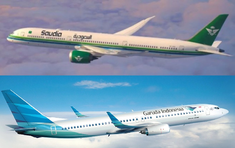 Saudia dan Garuda dipilih melayani jemaah haji 2026