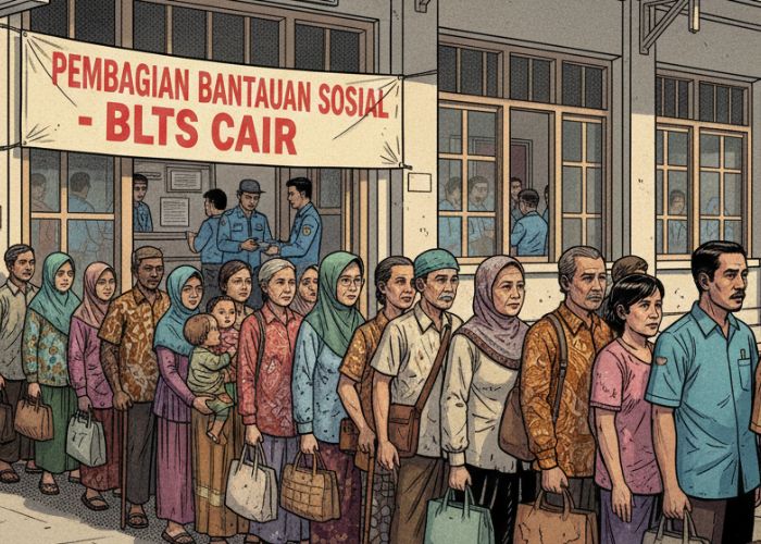 ILUSTRASI: Antre BLTS