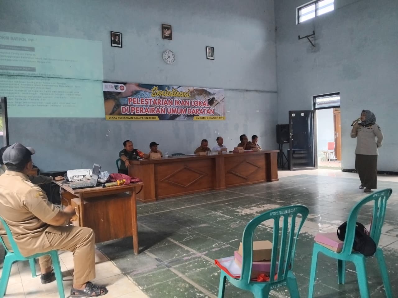 Sosialisasi pelestarian ikan lokal oleh Dinas Perikanan (Diana Yunita Sari)