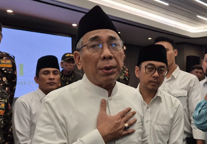 Yahya Cholil Staquf  tegaskan tidak akan mundur meski didesak Dewan Syuriah PBNU, Minggu 23 November 2025