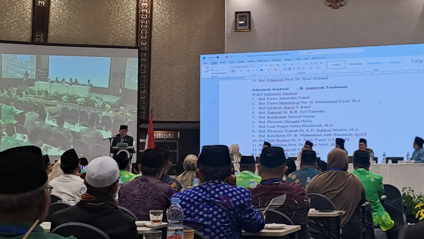 Munas MUI XI menetapkan kepengurusan baru 2025-2030