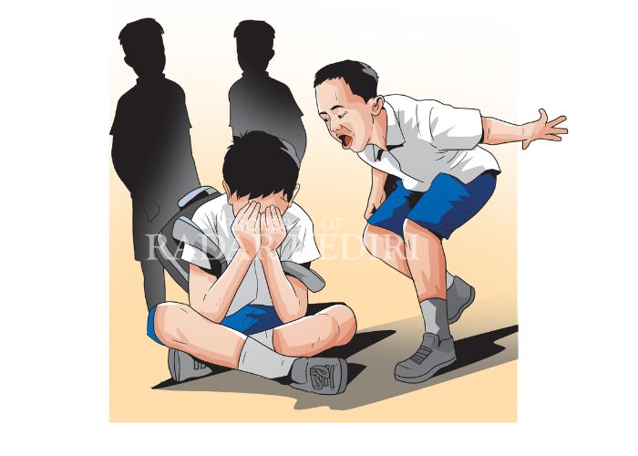 ILUSTRASI: Waspada bullying di sekolah.