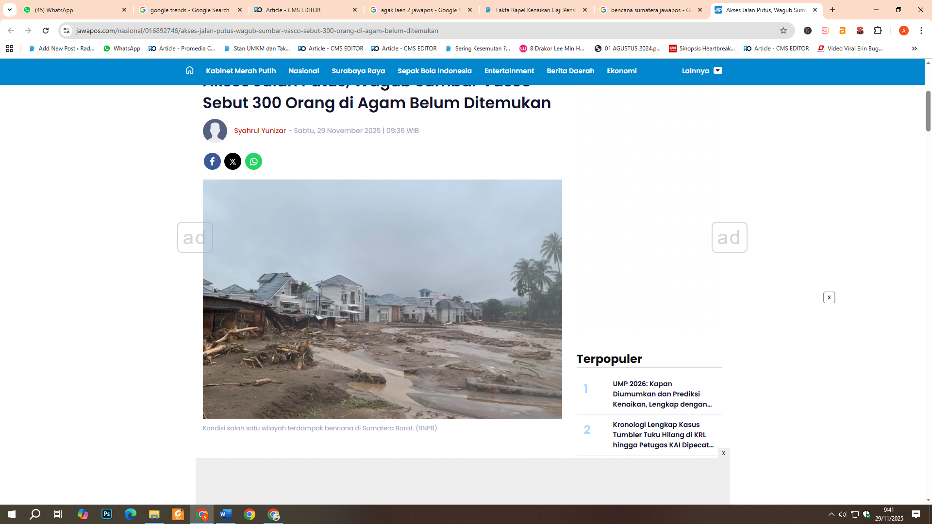 Bencana Sumatera
