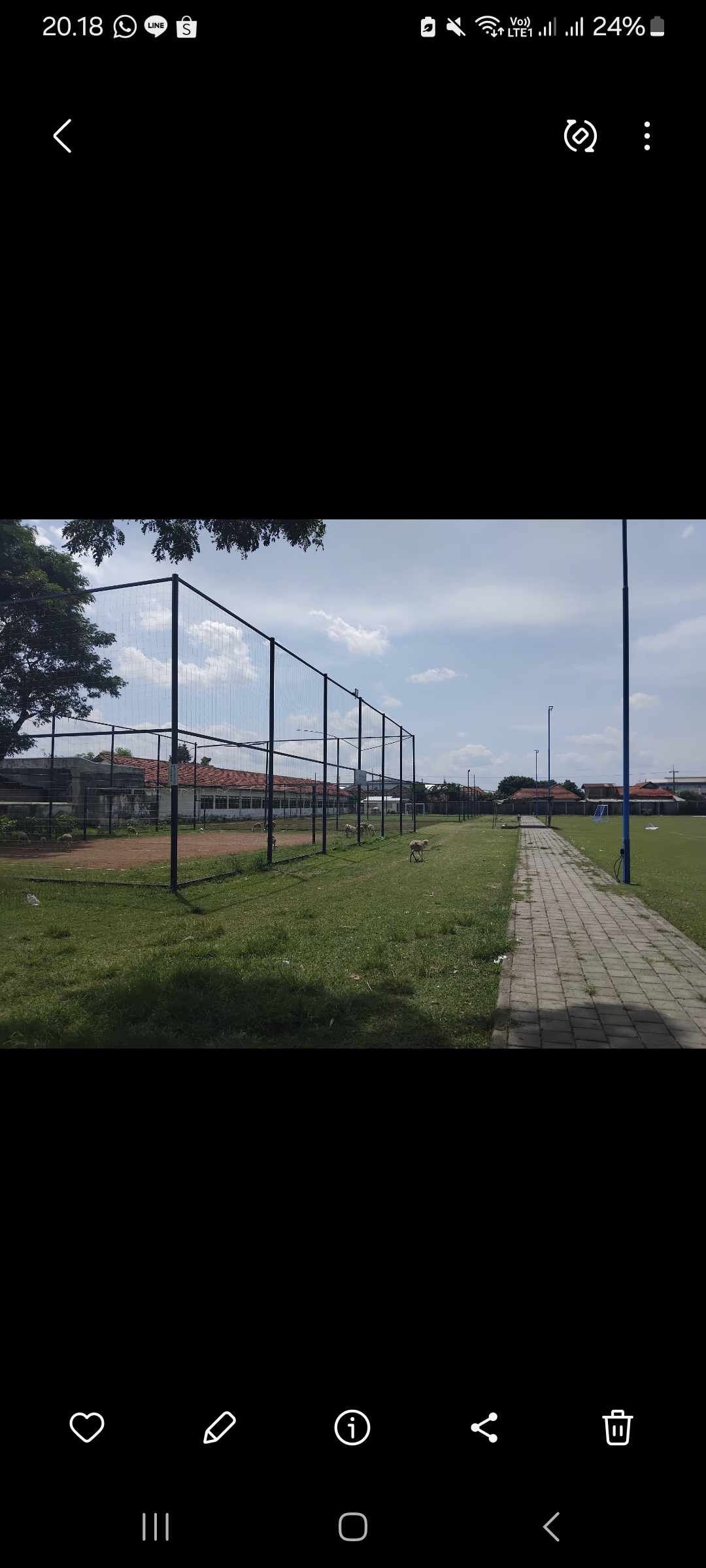 Lapangan baru di Desa Ngebrak (Diana Yunita Sari)