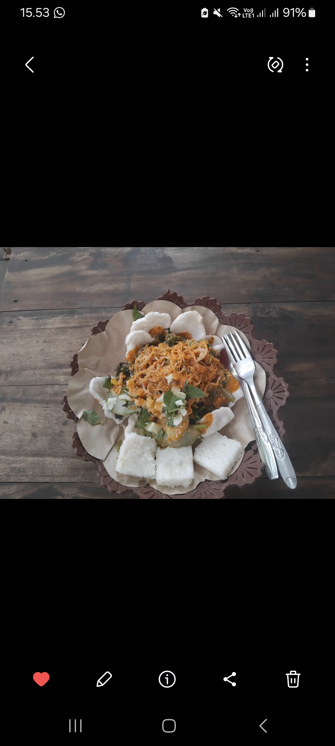 Nasi pecel punten Kediri (Diana Yunita Sari)