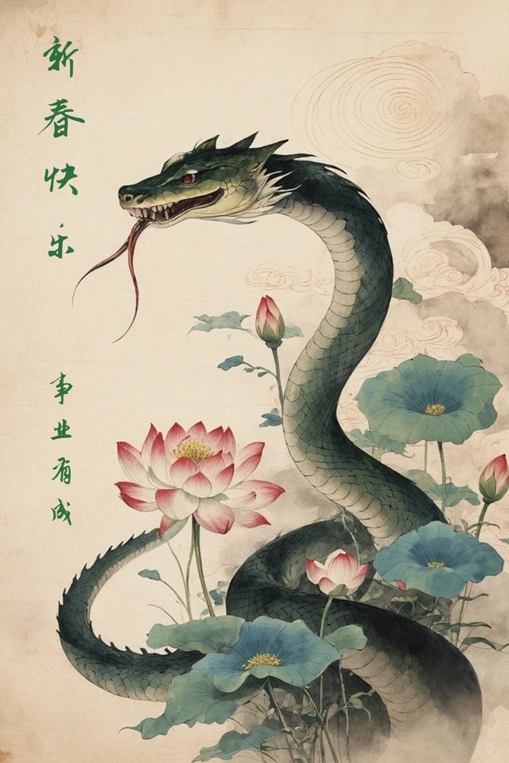 Ilustrasi Shio Naga
