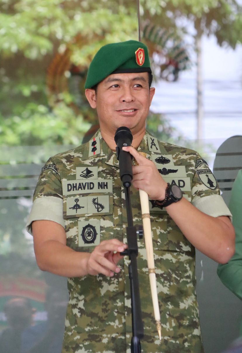 Dandim 0809 Kediri Letkol Inf. Dhavid Nur Hadiasnyah