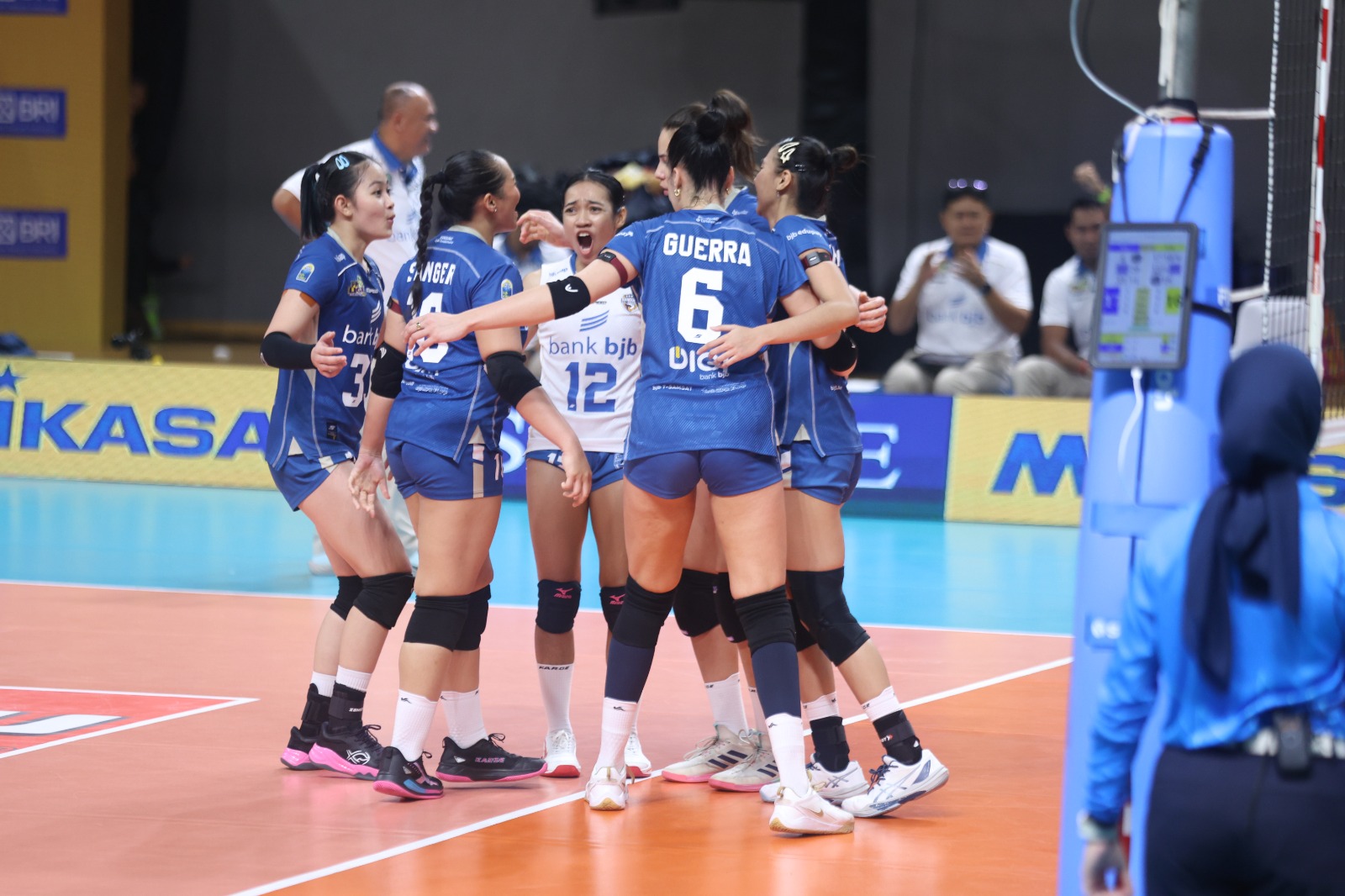 Bandung BJB berhasil memenangkan laga perdananya di Proliga 2026.