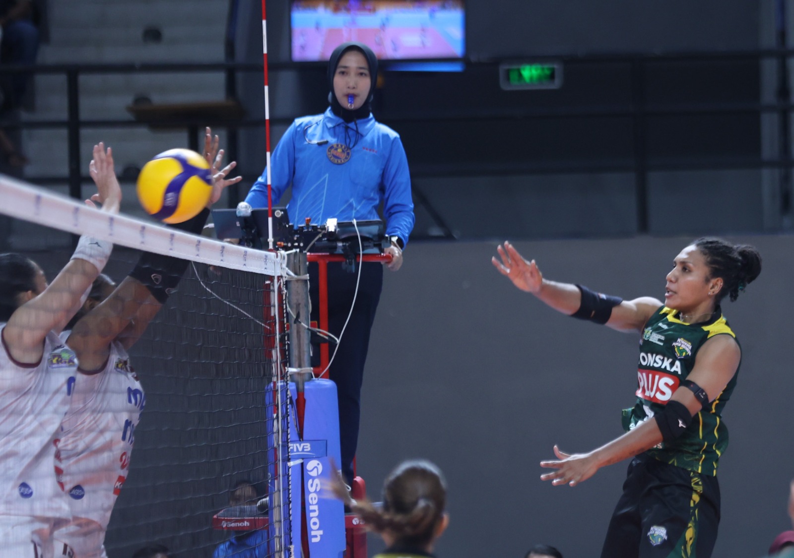 Gresik Phonska Plus saat berlaga di Proliga 2026.