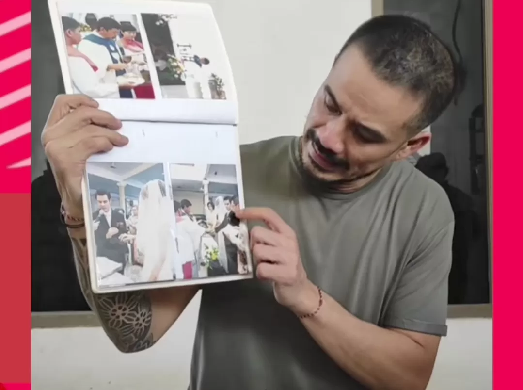 Roby Tremonti pamer foto pernikahan dan sumpah gereja bersama Aurelie Moeremans