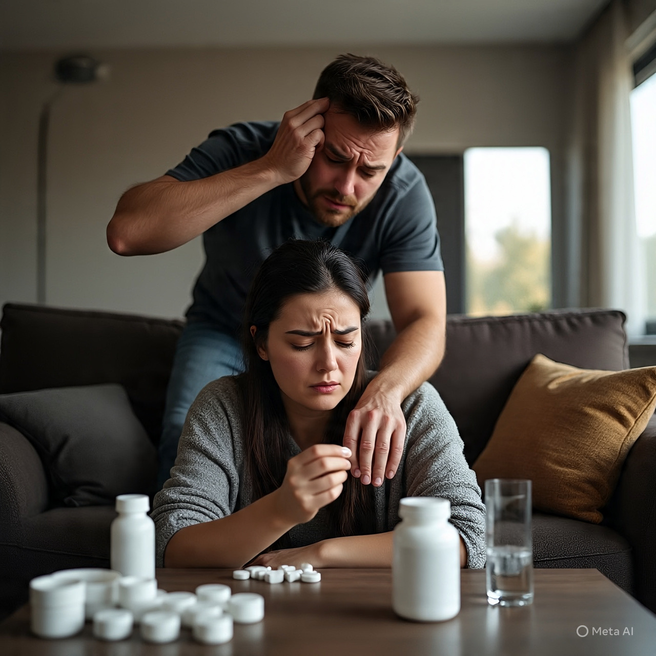 Ilustrasi istri kecanduan obat pelangsing, suaminya pening.