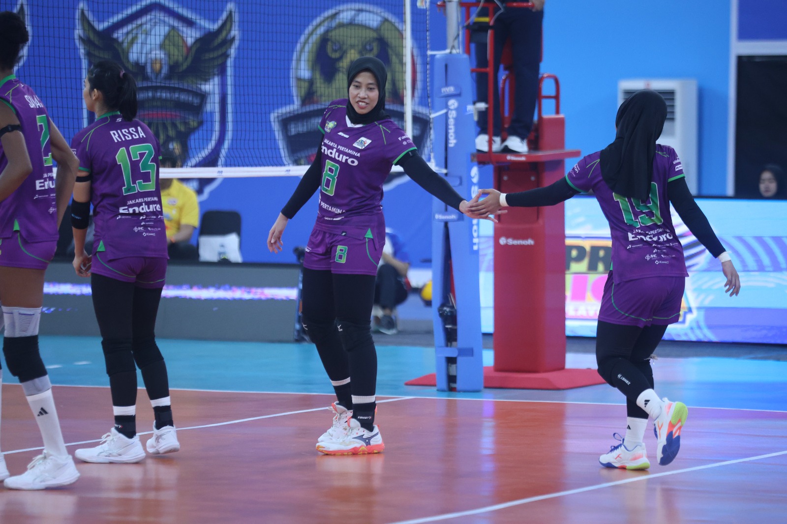 Megawati Hangestri saat membela Jakarta Pertamina Enduro di Proliga 2026.