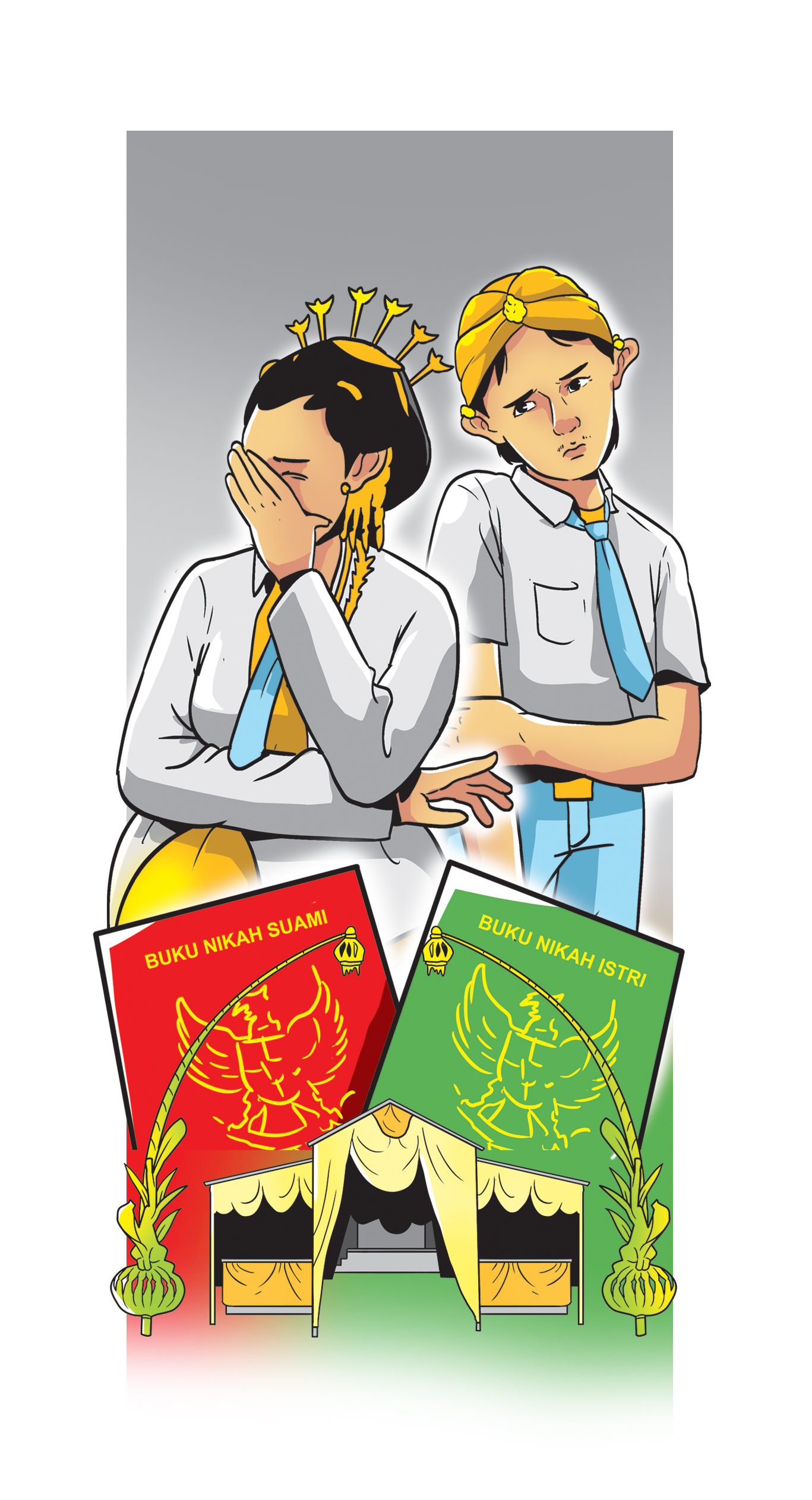 Ilustrasi nikah muda