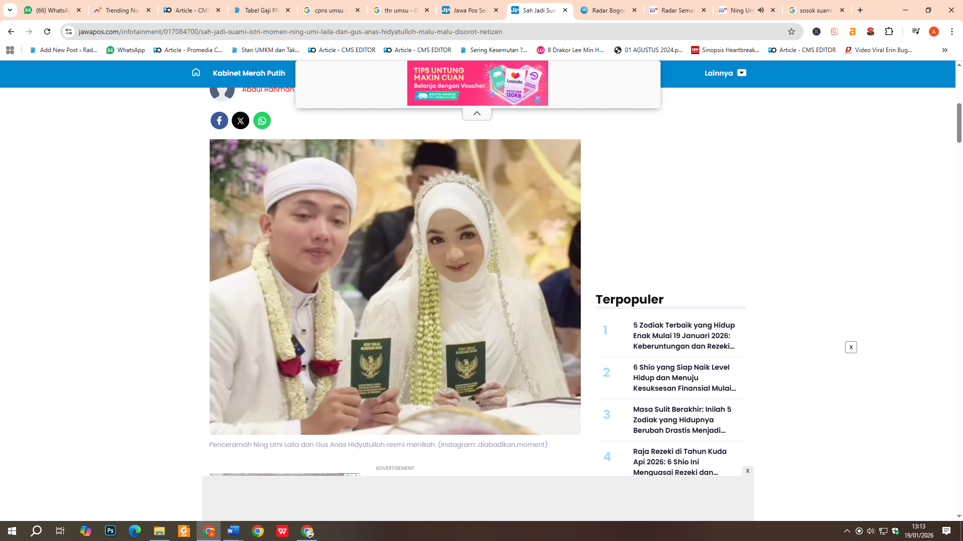 Ning Umi Laila Menikah