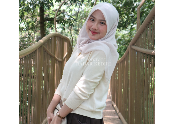 Louis Angel Alwi, sosok perempuan menginspirasi asal Kota Kediri (Foto: Asad MS)