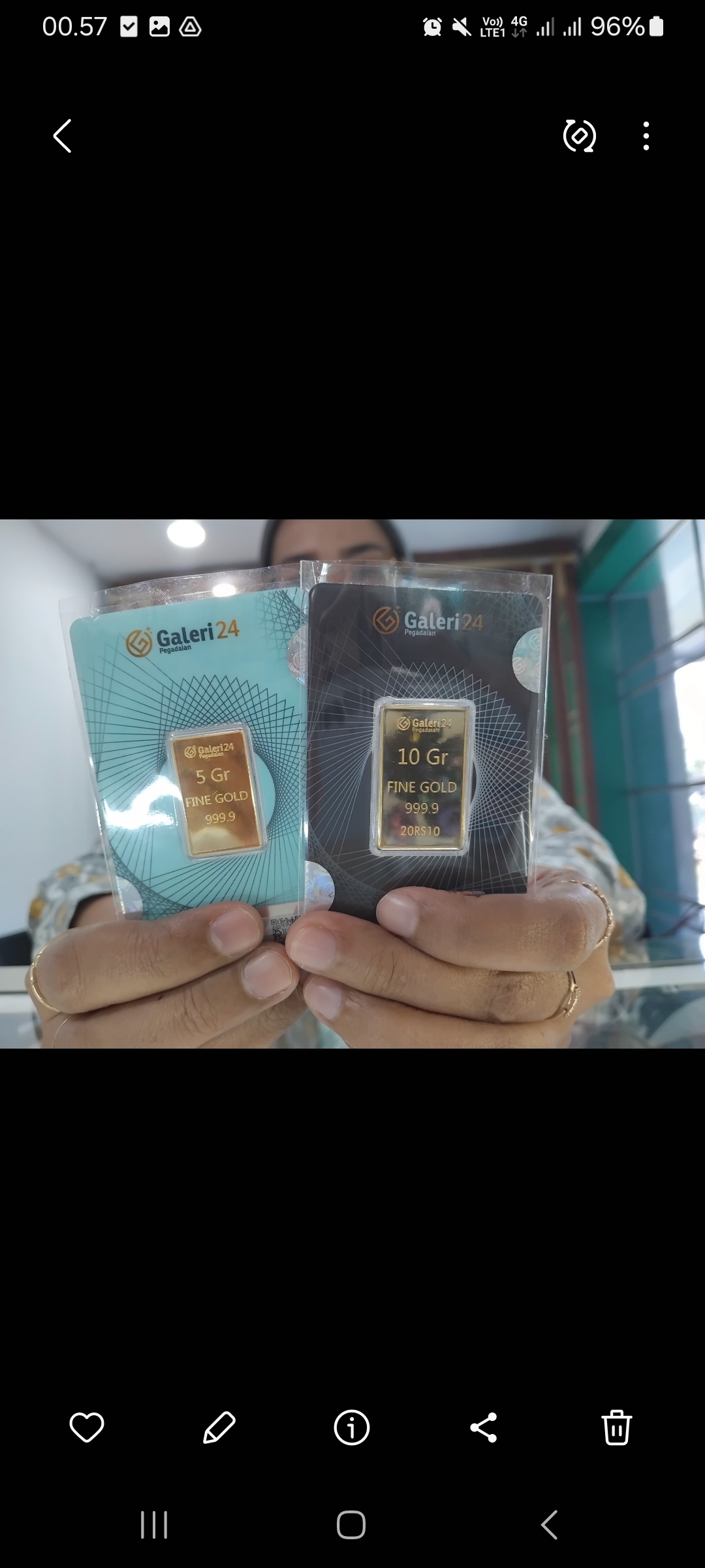 Investasi emas di Kediri melonjak tinggi (Diana Yunita Sari/JPRK)