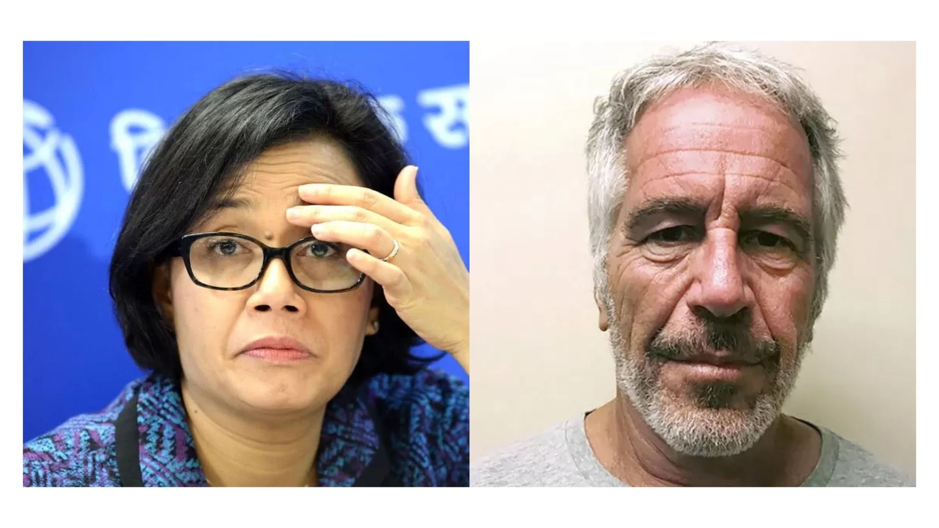 Sri Mulyani dan Jefrey Epstein