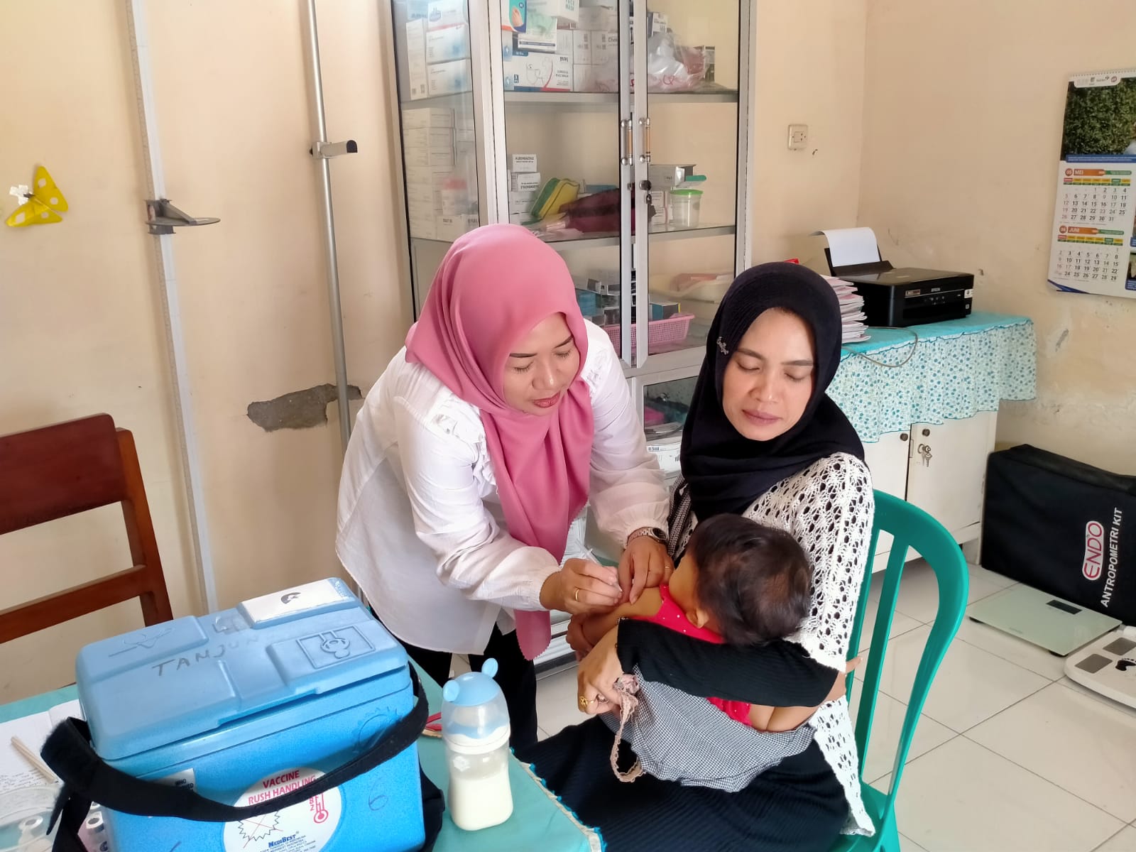 Program kesehatan di Desa Wonosari (Diana Yunita)