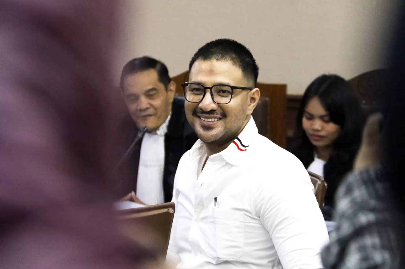 Ammar Zoni di persidangan 