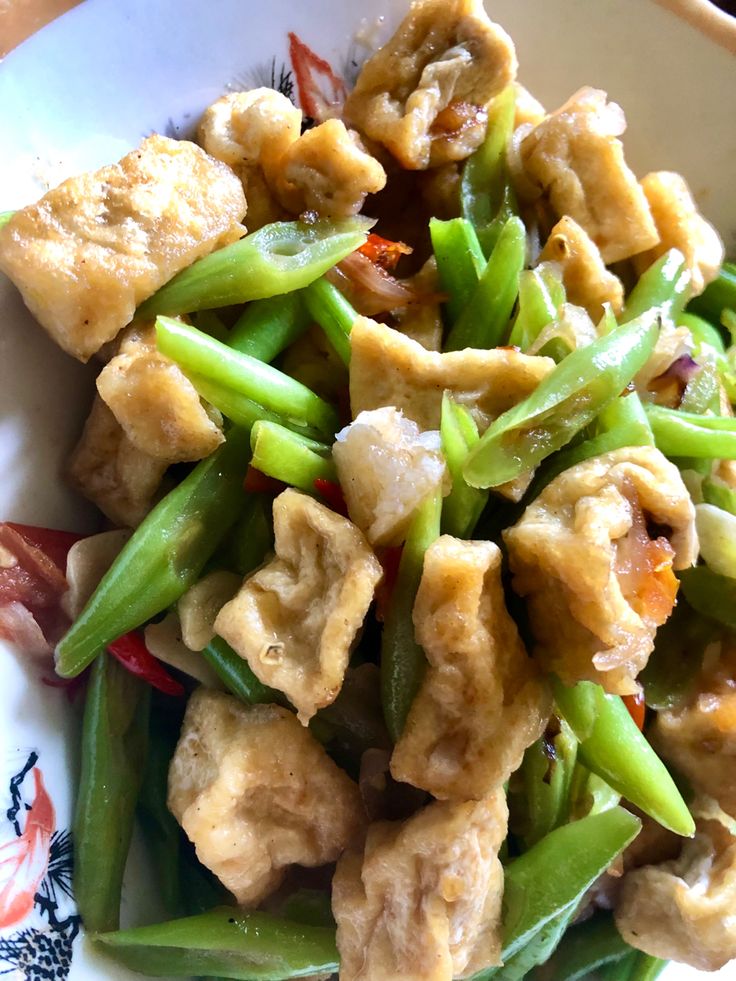 Tumis Tahu Buncis Cabai Hijau
