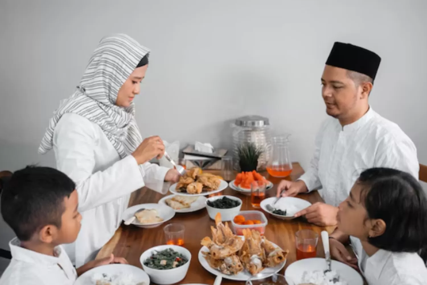 Ilustrasi berbuka puasa