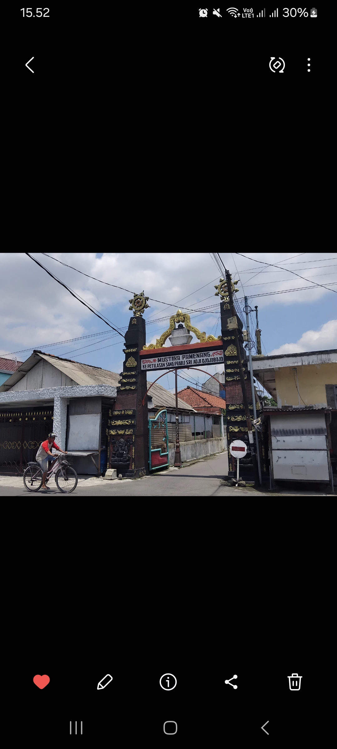 Petilasan Sri Aji Jayabaya di Desa Menang (Diana Yunita/JPRK)