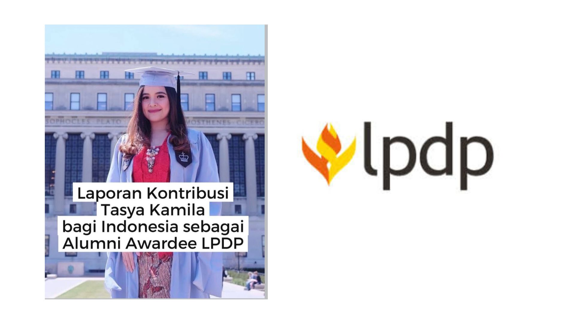 Laporan Kontribusi Tasya Kamila sebagai Awardee LPDP