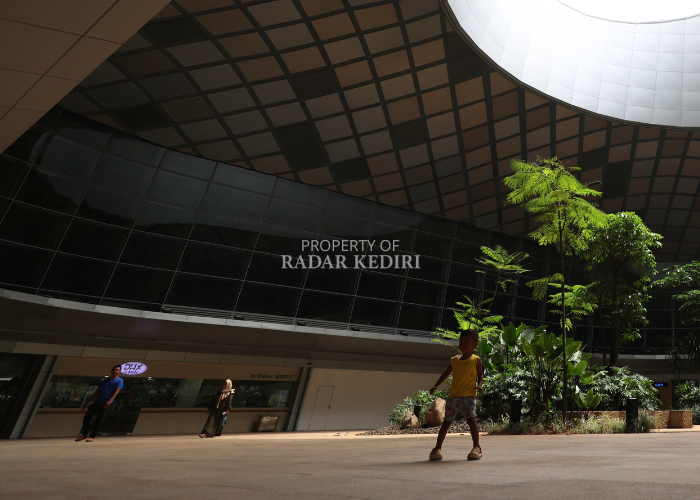 Bandara Internasional Dhoho Kediri siap menyambut Lebaran. Akan ada layanan khusus saat Lebaran (Foto: Wahyu Adji)