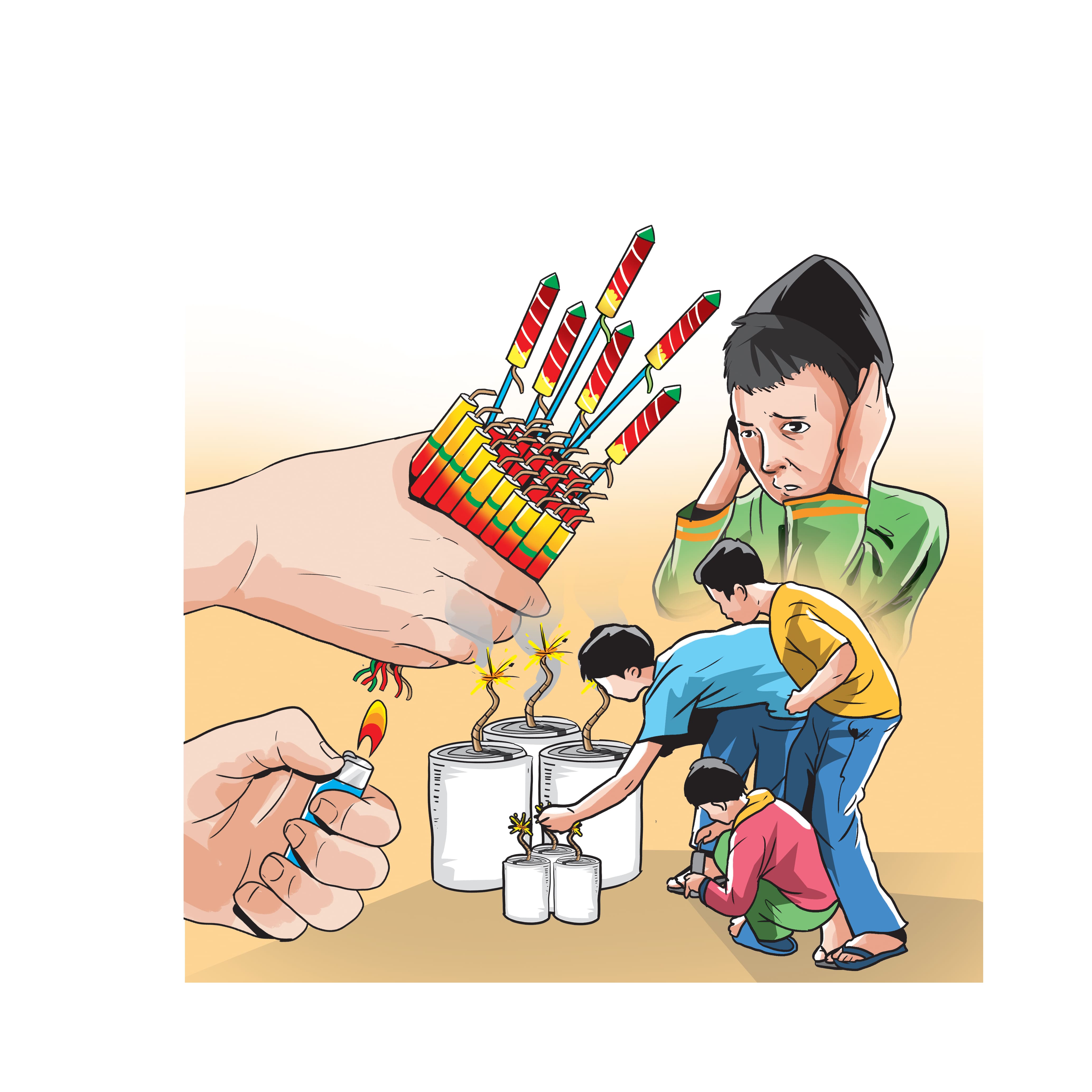 Ilustrasi Petasan