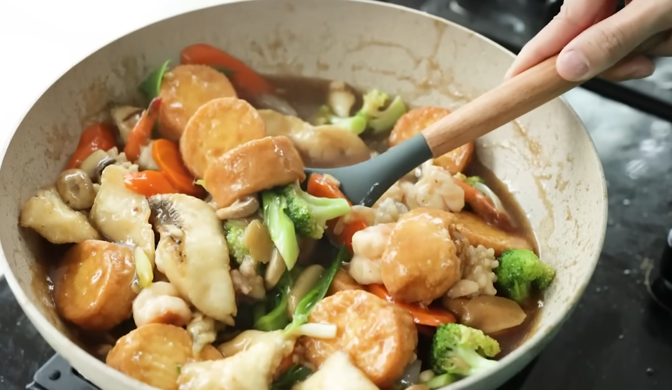 Resep Sapo Tahu Seafood ala Chef Devina