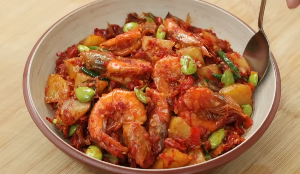 Resep Udang Saus Balado Ala Chef Devina Hermawan