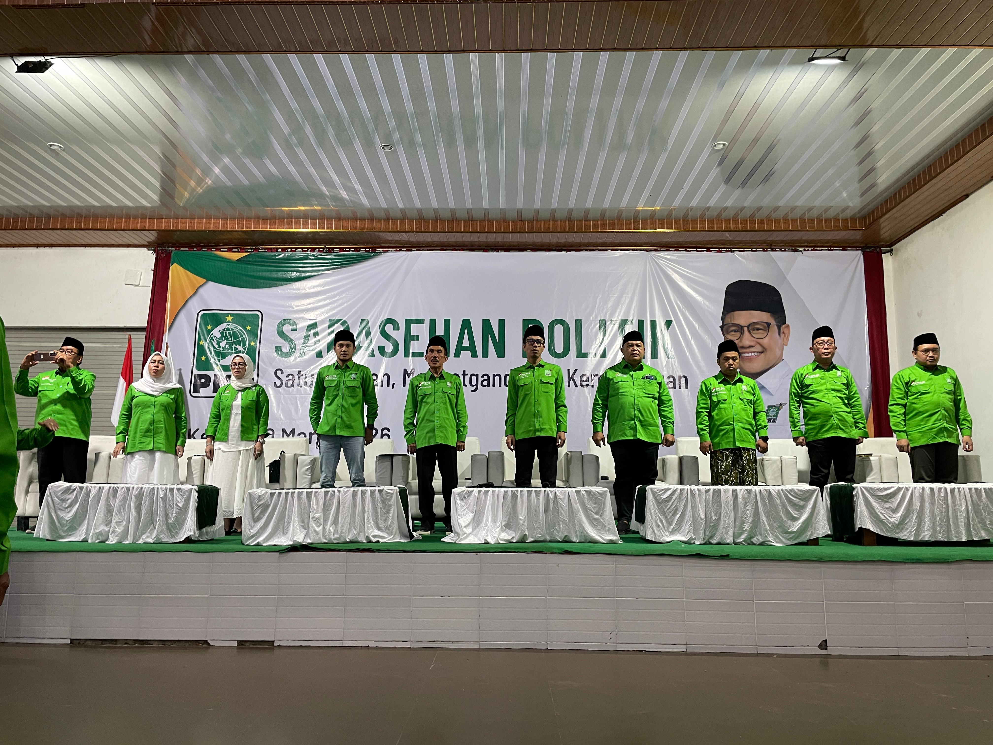 SOLID: Pengurus PKB Kabupaten Kediri.