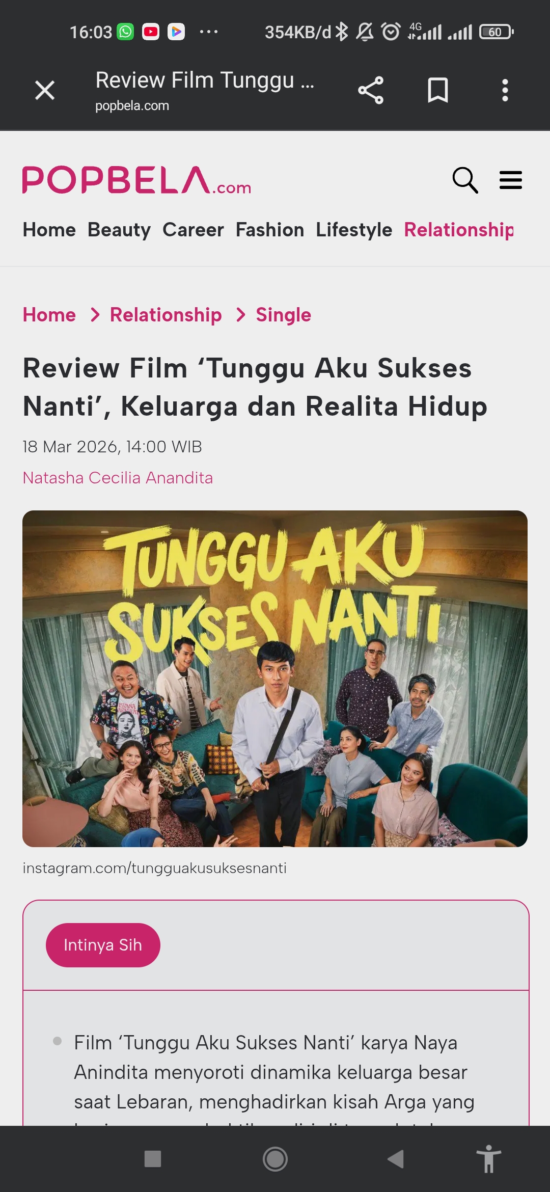 Tunggu Aku Sukses Nanti