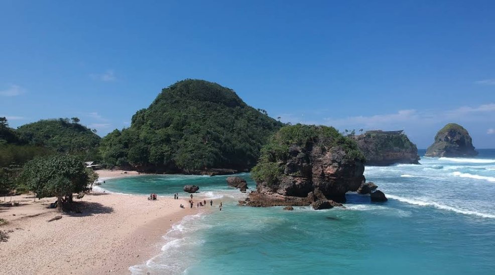 Tangkapan layar Maps Pantai Ungapan Malang selatan