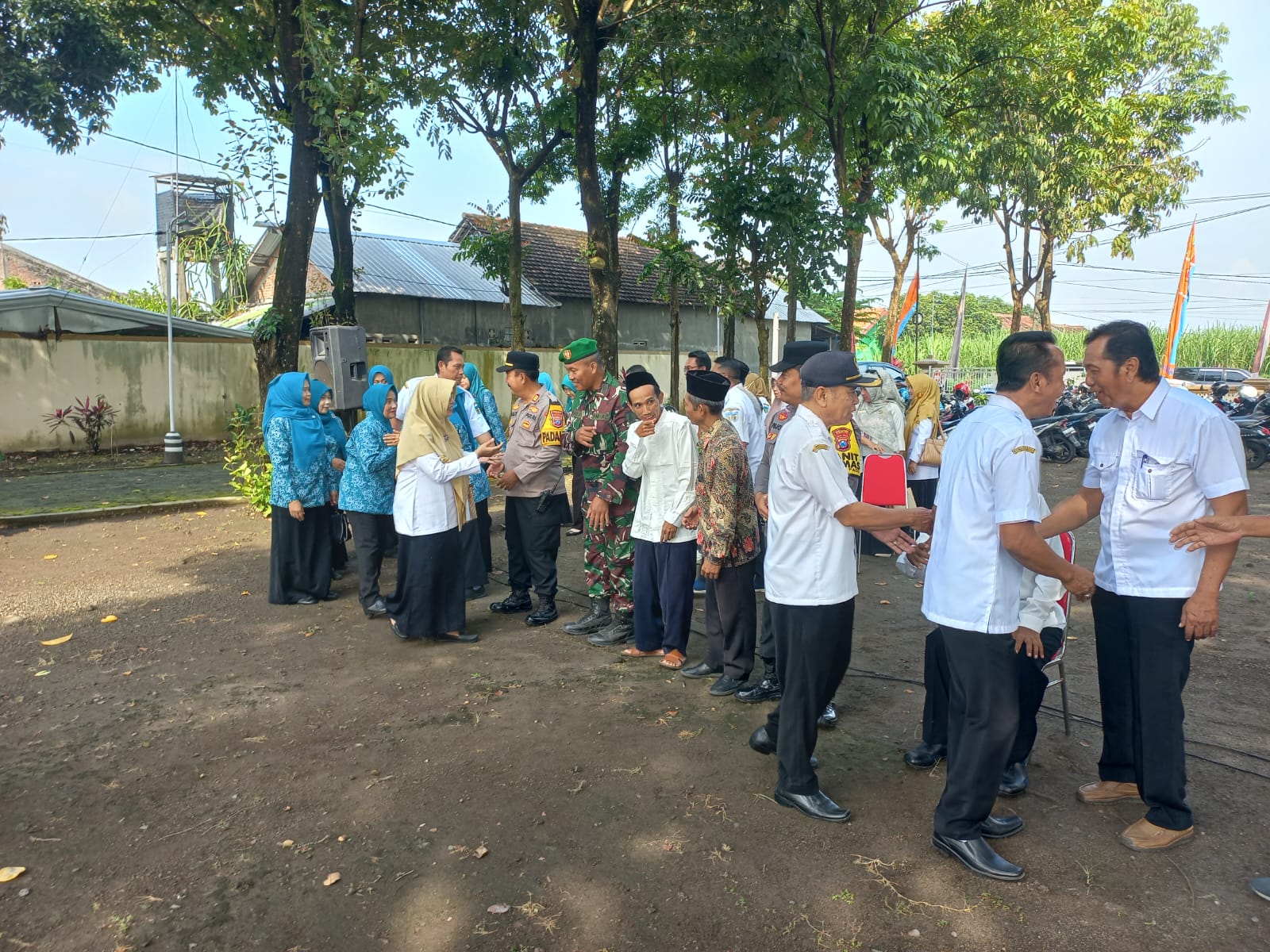 Kapolsek Pagu lakukan ahal bihalal bersama jajaran forkopimcam 