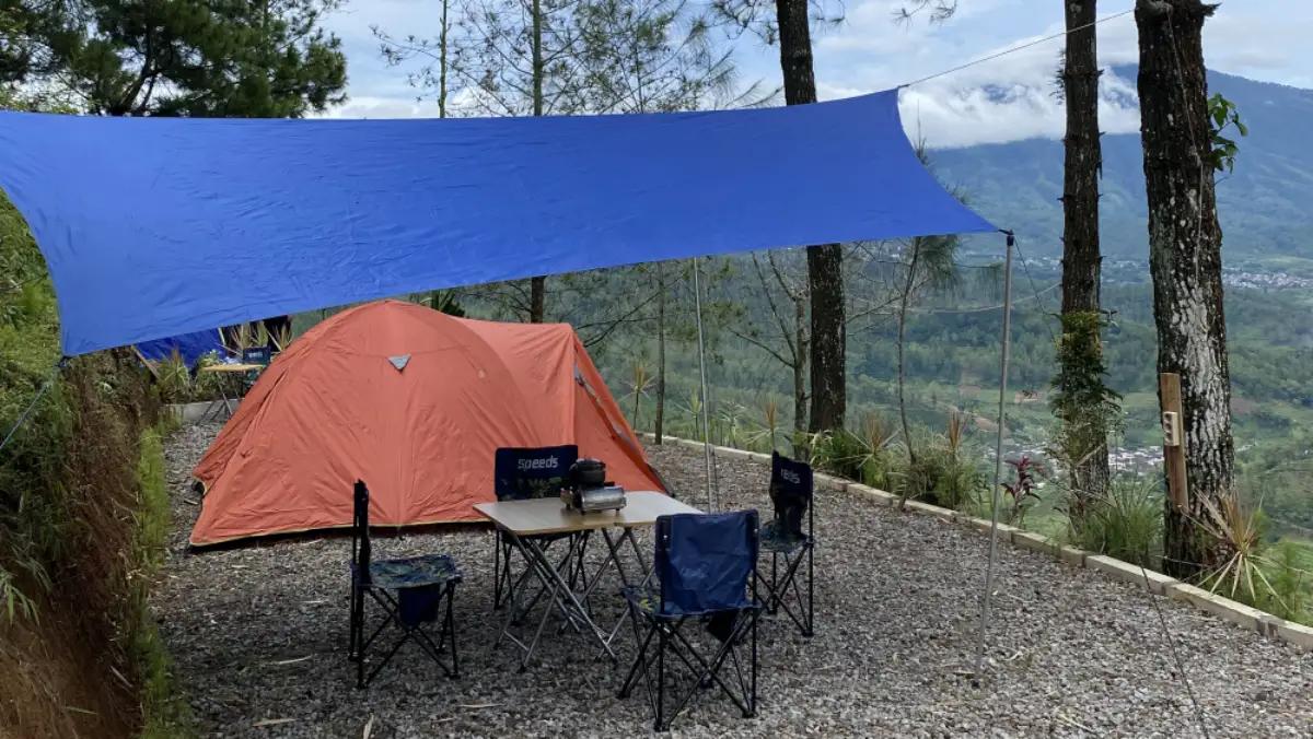 Lokasi Ground Camping di Batu Sunrise Camp