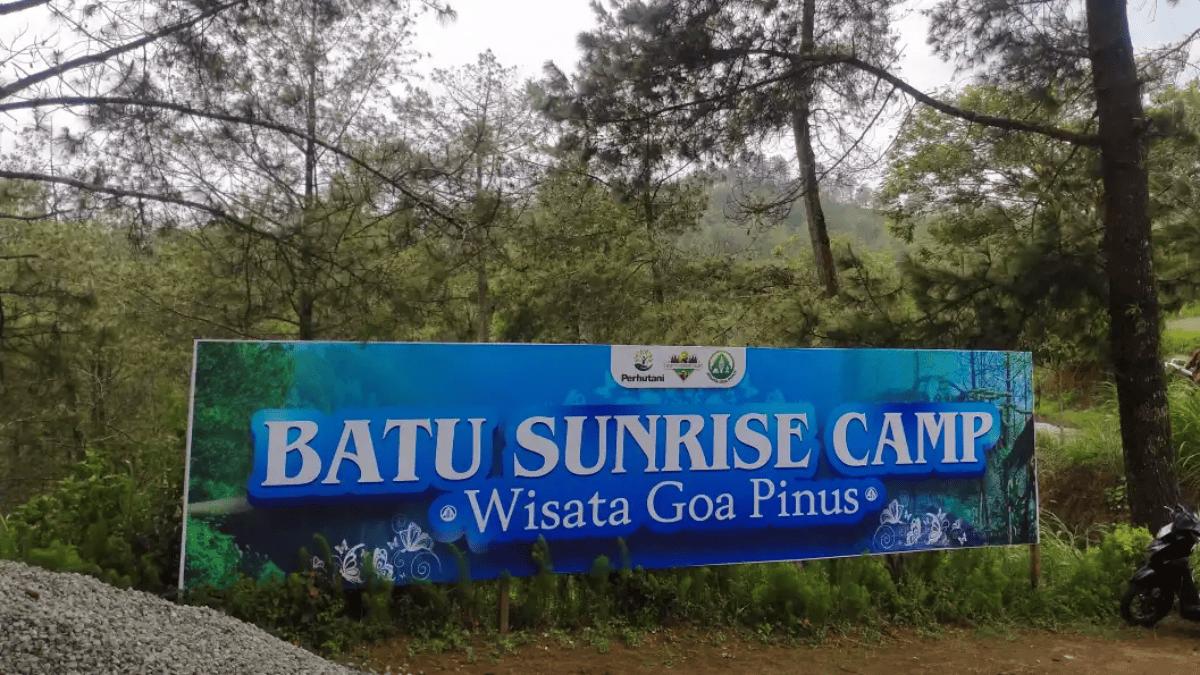 Pintu Masuk Ground Camping Batu Sunrise Camp