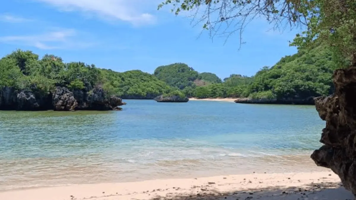 Pantai Gatra melalui tangkapan layar Maps