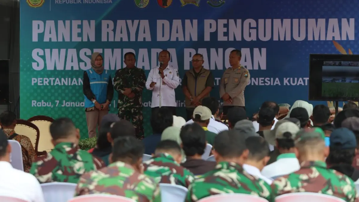 HUT Ke-1222 Kabupaten Kediri, Pertanian Kembali Menjadi Primadona, Ratusan Ribu Petani Kian Sejahtera
