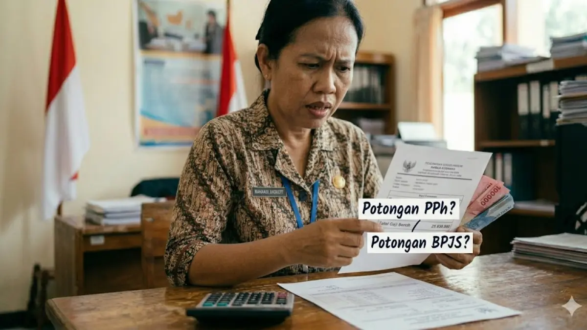 Potongan PPh dan BPJS pada TPG