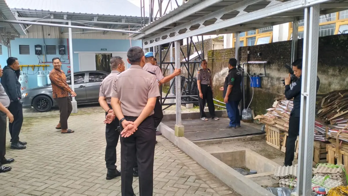 Polres Kediri cek kesiapan SPPG 