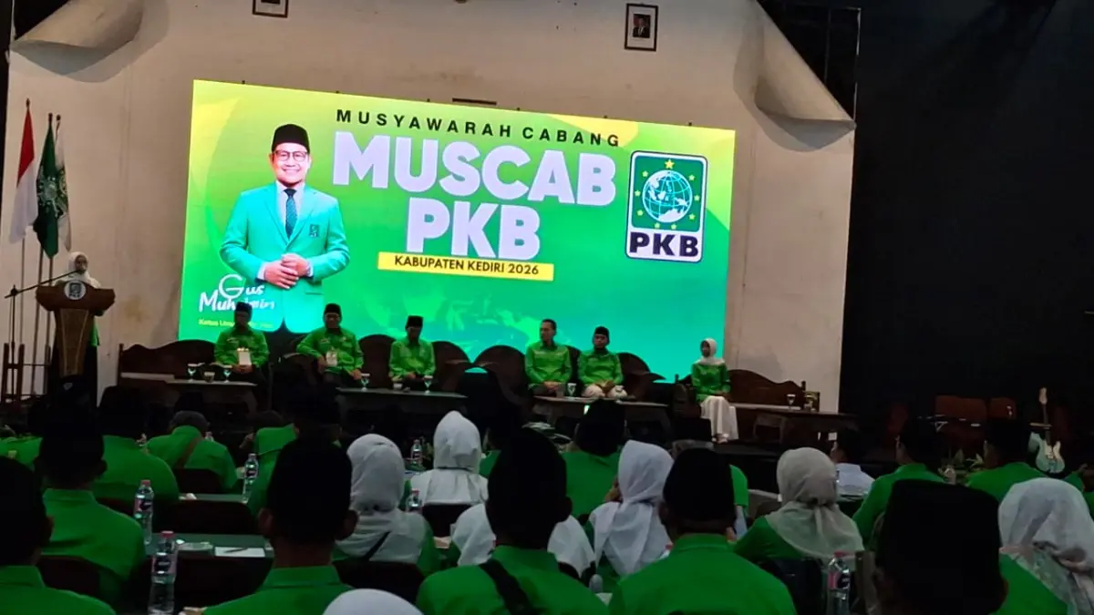 DPC PKB Kabupaten Kediri lakukan Muscab PKB pada 29 Maret lalu. DPW ajak DPC kaderisasi anak muda