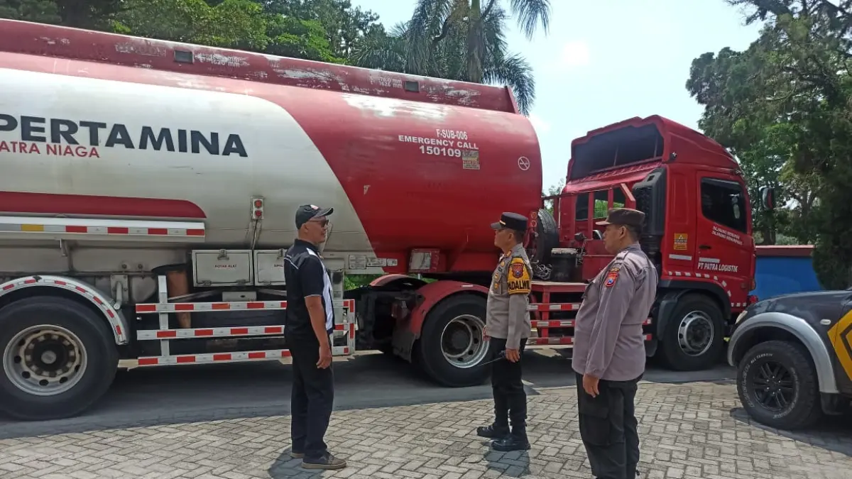 Polsek Puncu kakukan patroli SPBU untuk pastikan stok