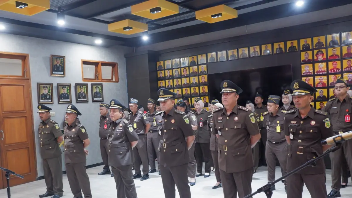 Tiga kasi Kejari Kabupaten Kediri dimutasi
